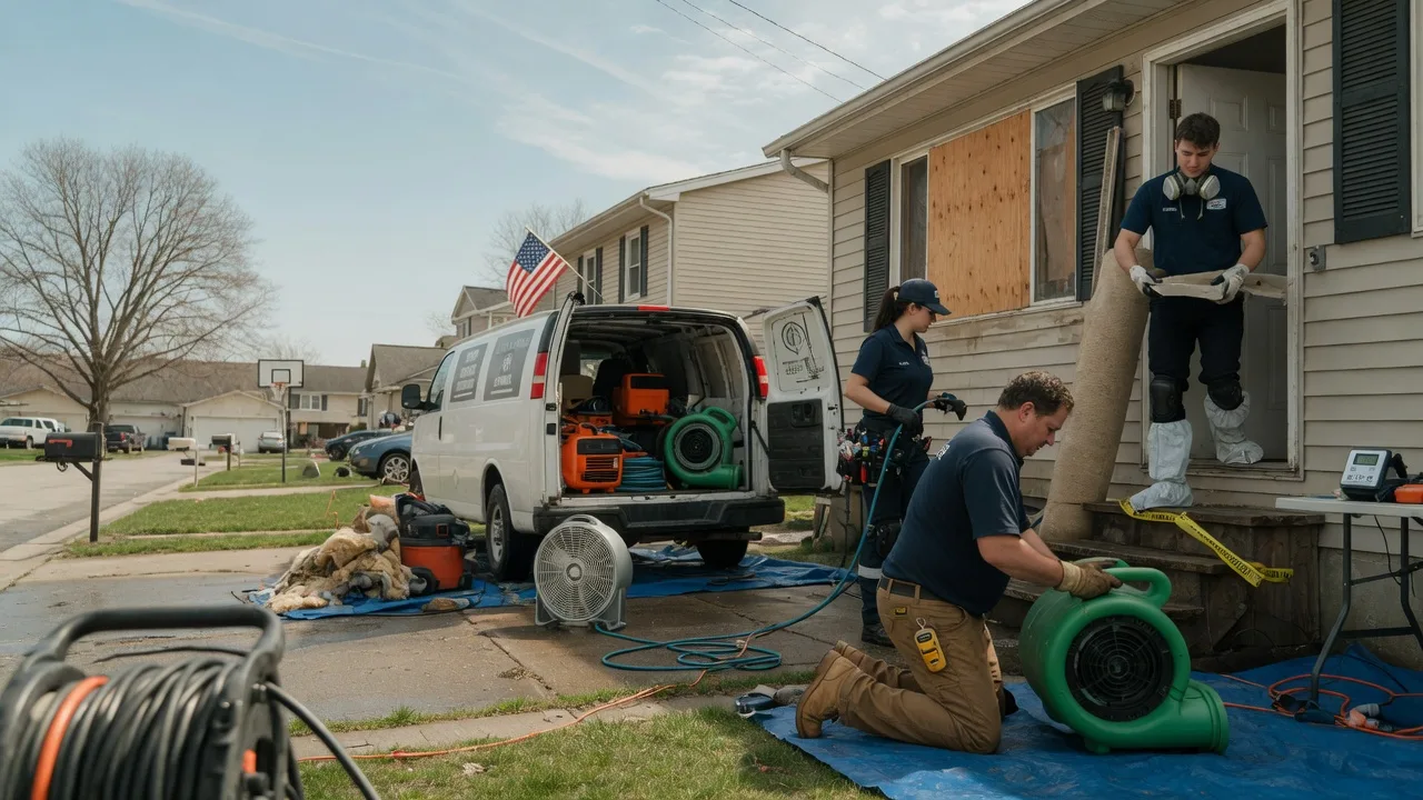 Water Damage Restoration in Springfield, OH near me